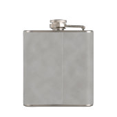 Donkergrijze verouderingsstructuur Achtergrond Heupfles (Achterkant)