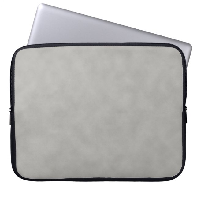 Donkergrijze verouderingsstructuur Achtergrond Laptop Sleeve (Voorkant)