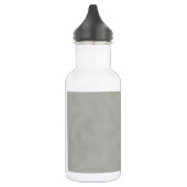 Donkergrijze verouderingsstructuur Achtergrond Waterfles (Links)