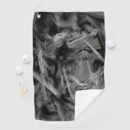 Donkergrijze vlekken, 'verkeerde borstelslagen' golfhanddoek