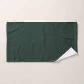 Donkergroen Bad Handdoek (Handdoek)