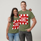 Donkergroen Basisch T-shirt Kaki SCHWEIZ (Unisex)