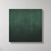Donkergroen, bijtend Abstract Canvas Afdruk (Voorkant)