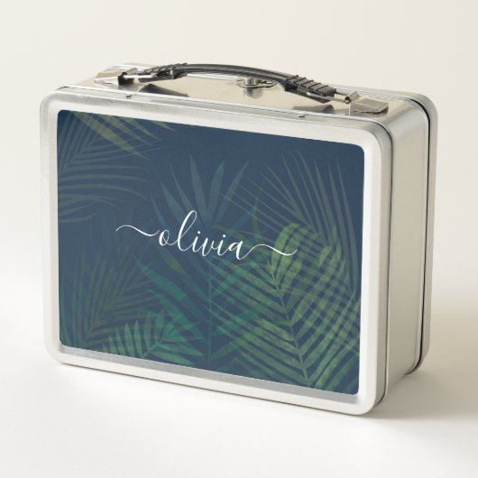 Donkergroen bladpatroon (Achterkant)