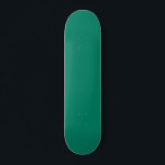 Donkergroen blauw stevig kleurenontwerp persoonlijk skateboard<br><div class="desc">Klassieke  retro Klassieke Dark Emerald Green Blue,  vast gekleurd decor voor thuis en geschenken. Klassieke donkere smaragdgroene kleur,  thuisdecor en accessoires. Trendy Dark Emerald Green kleur mode,  emerald bluish green color design.</div>