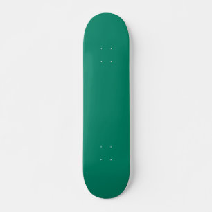 Donkergroen blauw stevig kleurenontwerp persoonlijk skateboard