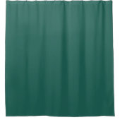 Donkergroen blauw (vaste kleur) douchegordijn (Voorkant)