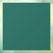 Donkergroen blauw (vaste kleur) raamsticker (Vel 3)