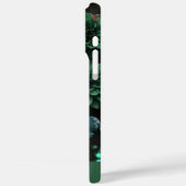 Donkergroen Bloom Case-Mate iPhone Case (Achterkant / Links)