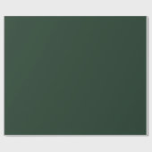Donkergroen Cadeaupapier (Vlak)