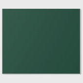 Donkergroen Cadeaupapier (Vlak)