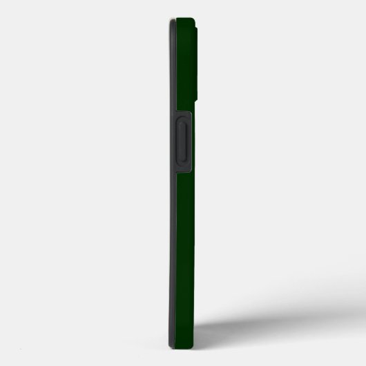 Donkergroen Case-Mate iPhone Case (Achterkant / Rechts)