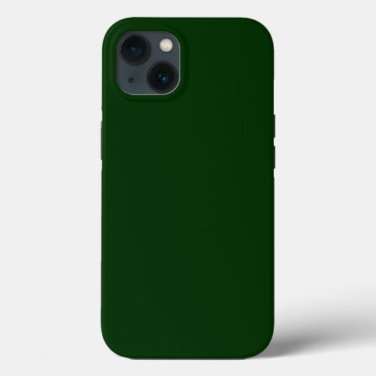 Donkergroen Case-Mate iPhone Case (Achterkant)