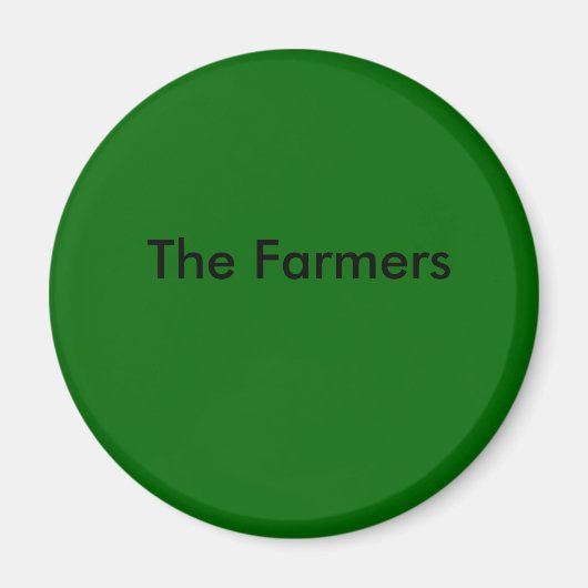 donkergroen, de boeren magneet (Voorkant)