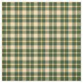 Donkergroen en geel goudstuk stof (Swatch)