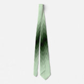 Donkergroen en nertzigzag. stropdas (Achterkant)