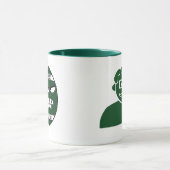 Donkergroen Football Mok voor Grand Pa (Midden)