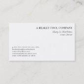 Donkergroen geborsteld getextureerd als achtergron visitekaartje (Achterkant)