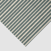 Donkergroen gestreept tissuepapier (Detail)