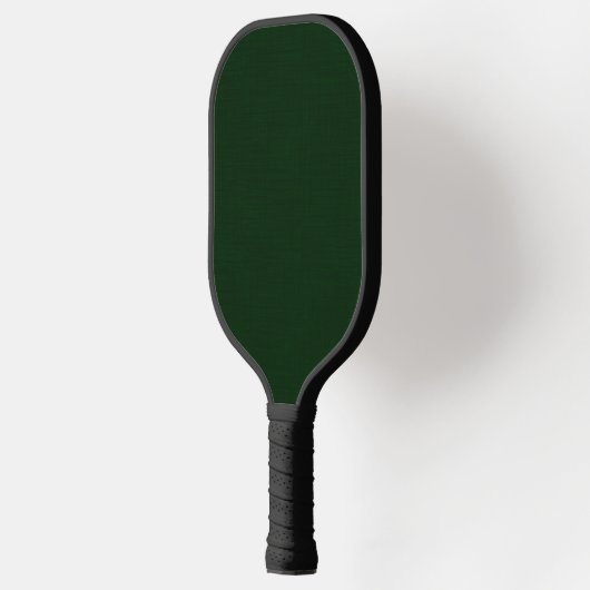 Donkergroen gestructureerd pickleball paddle (Links)