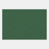Donkergroen getextureerd inpakpapier vel (Voorkant 2)