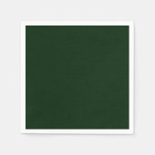 Donkergroen getextureerd servet (Voorkant)