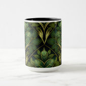  DONKERGROEN & GOUD ART DECO PATROON MOK (Midden)