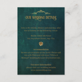  donkergroen informatiekaartje