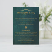 donkergroen informatiekaartje (Staand voorkant)