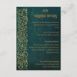  donkergroen informatiekaartje