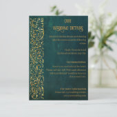  donkergroen informatiekaartje (Staand voorkant)