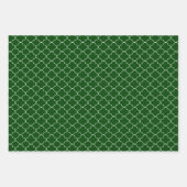 Donkergroen Inpakpapier Vel (Voorkant)