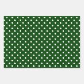 Donkergroen Inpakpapier Vel (Voorkant 3)