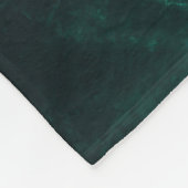 Donkergroen marmer, naadloze textuur. fleece deken (Hoek)