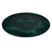 Donkergroen marmer, naadloze textuur. snijplank (Hoek)