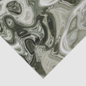 donkergroen marmeren tissuepapier (Detail)