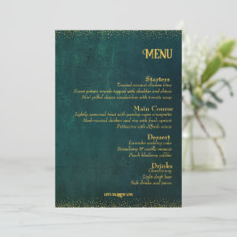 donkergroen menu