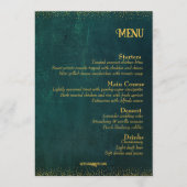 donkergroen menu (Voorkant)