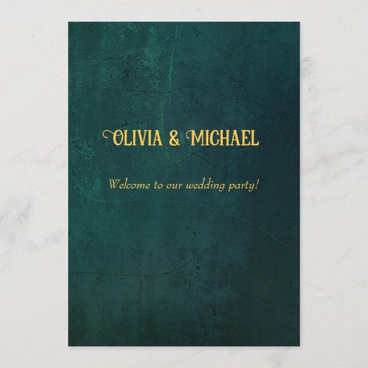  donkergroen menu (Achterkant)