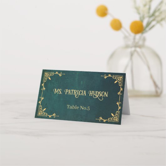  donkergroen plaatskaartje (Achterkant)