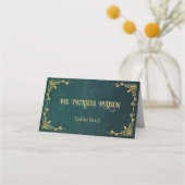  donkergroen plaatskaartje (Voorkant)