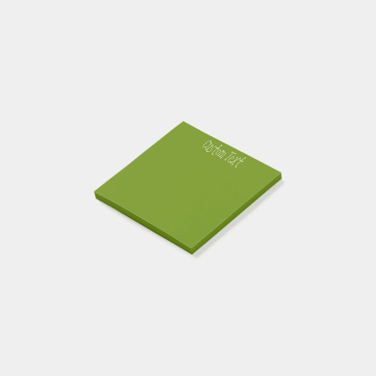 Donkergroen Post-it® Notes (Schuin)