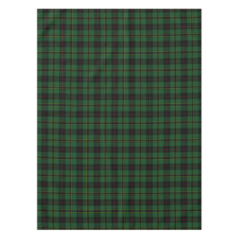 Donkergroen Schotse plan Pset Tartan Tafelkleed