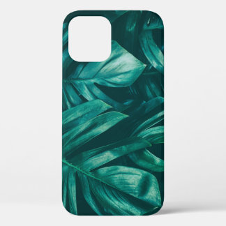 Donkergroen, tropisch oerwouden blad. Case-Mate iPhone case
