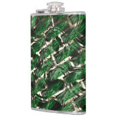 Donkergroen wandeffect en donkerste bubbels? heupfles (Links)