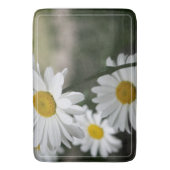 Donkergroen wit en goud badmat (Voorkant Verticaal)