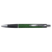 Donkergroene aangepaste pen - Emmy Rubber grip Pen (Achterkant)