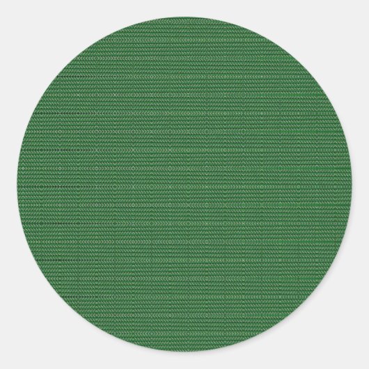 Donkergroene achtergrond. ronde sticker (Voorkant)