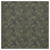 Donkergroene Camouflage Abstract Stof (Swatch)