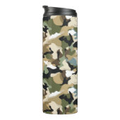 Donkergroene camouflage thermosbeker (Geroteerd rechts)